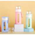 New tea separator cup Macarons glass Simple and modern Easy to carry Wrapping tea cup Glass water cup